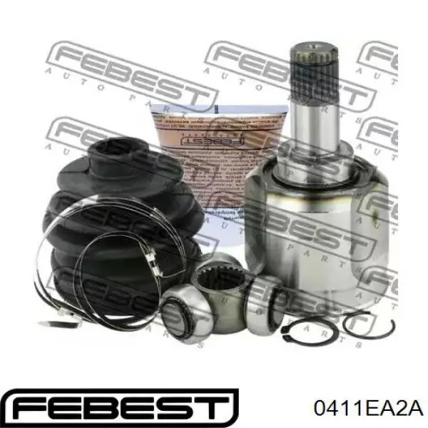 Junta homocinética interna delantera Febest 0411EA2A precio, desde 84,29 EUR