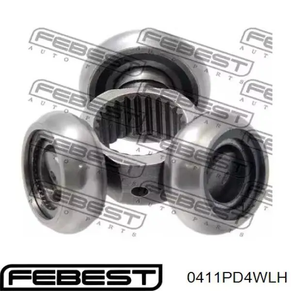 Comprar 0411PD4WLH Febest Junta homocinética interna delantera izquierda