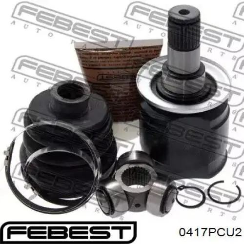 Comprar 0417PCU2 Febest Fuelle de palier delantero exterior