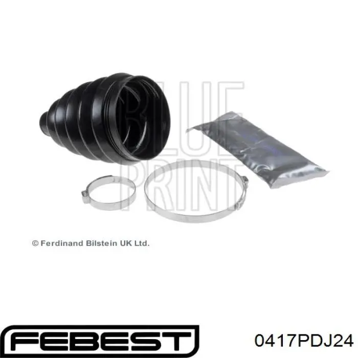 Comprar 0417PDJ24 Febest Fuelle exterior derecho de junta homocinética
