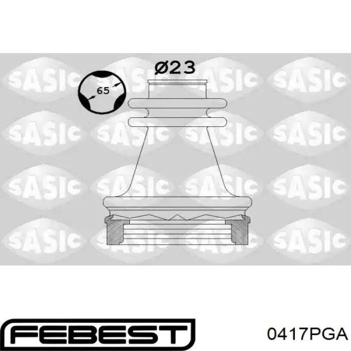 Comprar 3817A193 Mitsubishi Fuelle de palier delantero exterior