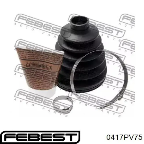 Comprar 0417PV75 Febest Fuelle de palier delantero exterior