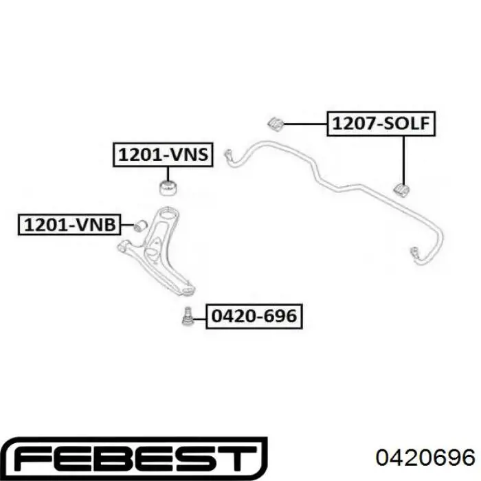 Rótula inferior de suspensión ABS 220633 precio, desde 31,74 EUR