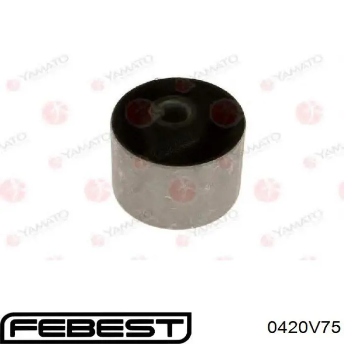 0420V75 Febest Rótula superior de suspensión trasera