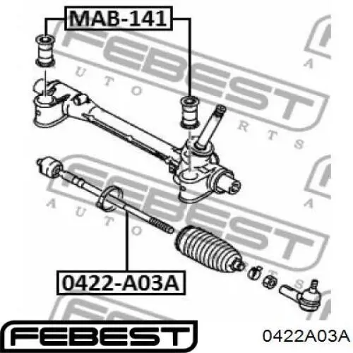 4410A550 Mitsubishi barra de acoplamiento