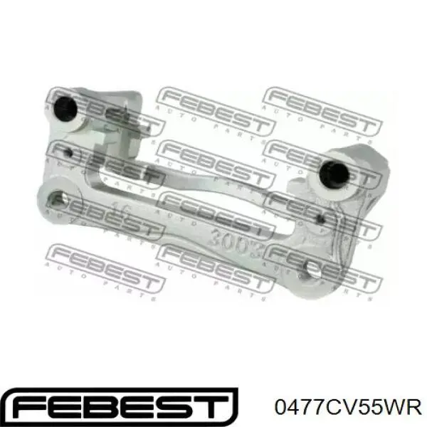 Estribo de pinza de freno trasero Mitsubishi MB858458