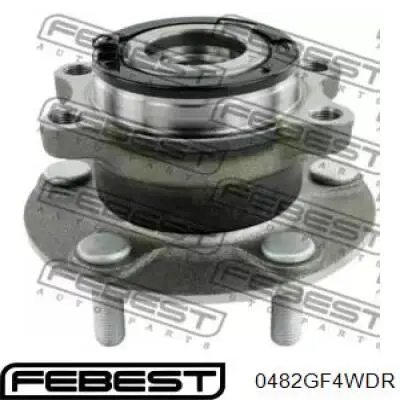 Cubo de rueda trasero 0482GF4WDR Febest