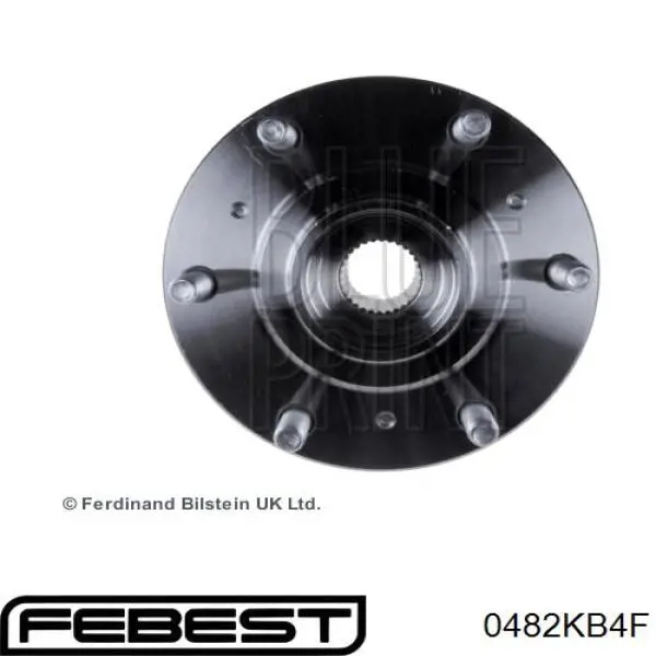 Buje de rueda Febest 0482KB4F