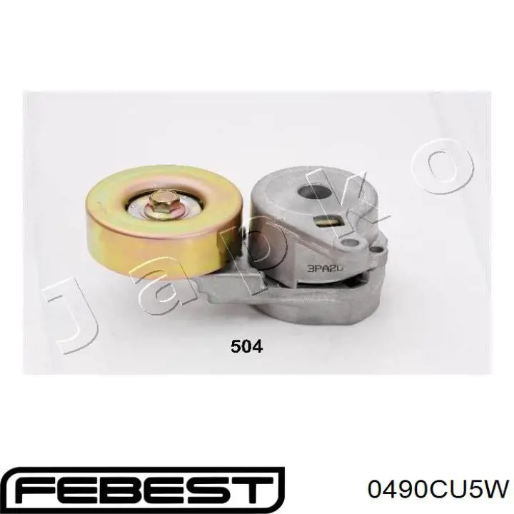 Comprar 0490CU5W Febest Tensor de correa poli V 