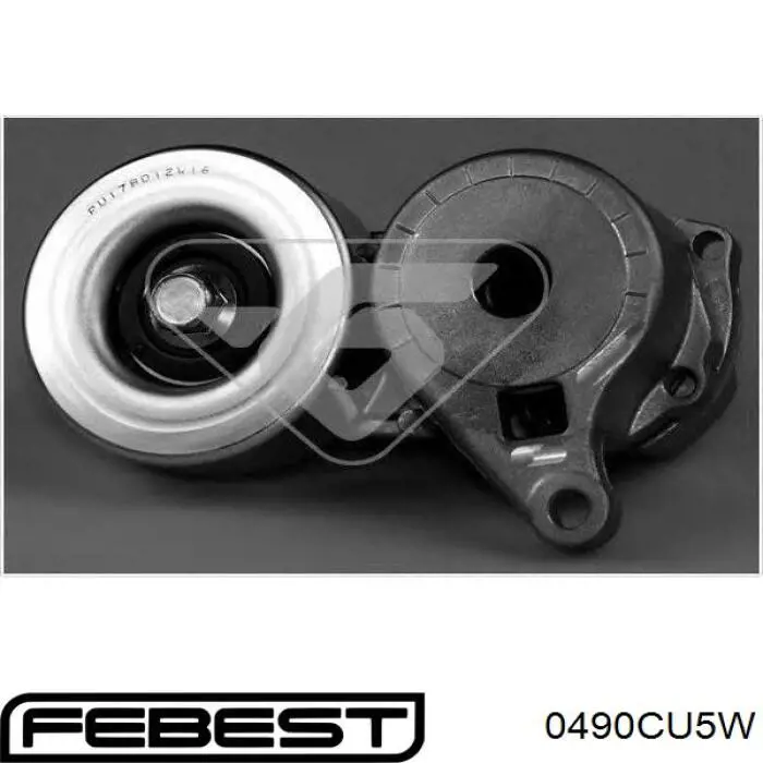 Tensor de correa poli V 0490CU5W Febest