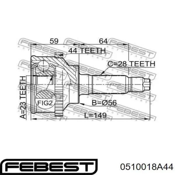 Comprar 151374 Peugeot/Citroen Junta homocinetica