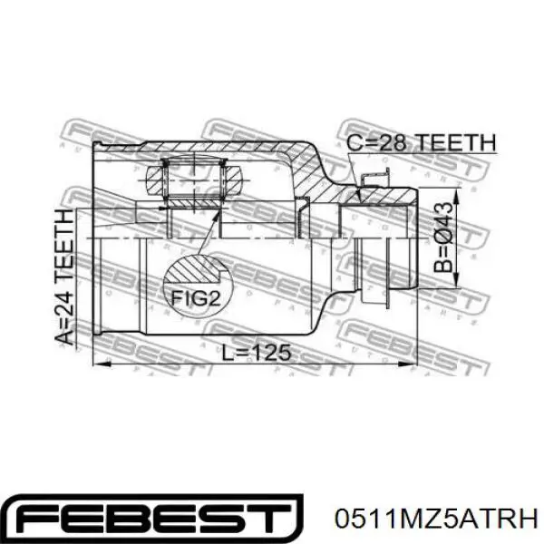 Junta homocinética interna delantera derecha GSP 634086 precio, desde 45,32 EUR