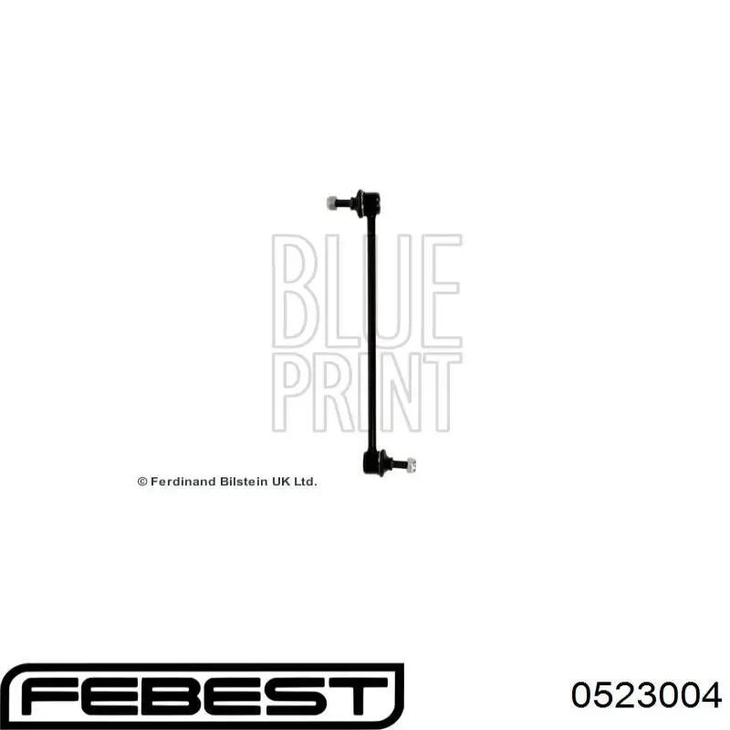 Soporte de la barra estabilizadora delantera Febest 0523004