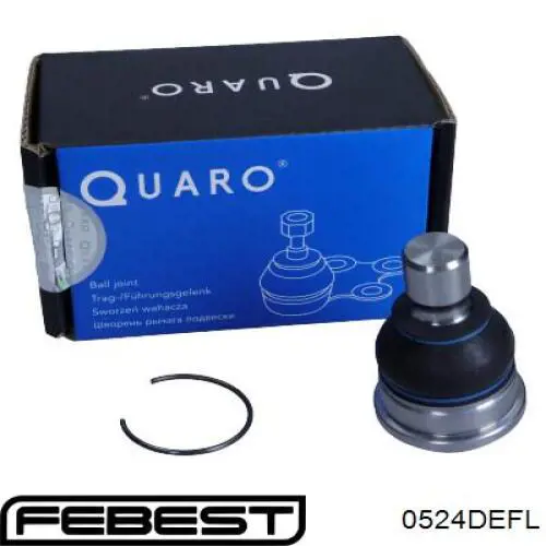 Brazo inferior izquierdo de la suspensión delantera Febest 0524DEFL precio, desde 46,46 EUR