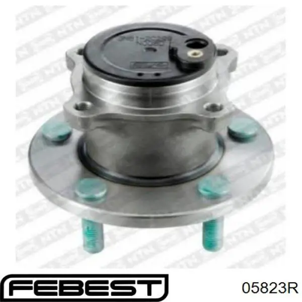 Comprar 05823R Febest Cubo de rueda, Eje trasero