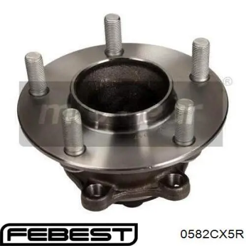 Cubo de rueda trasero Mazda 6 GJ, GL