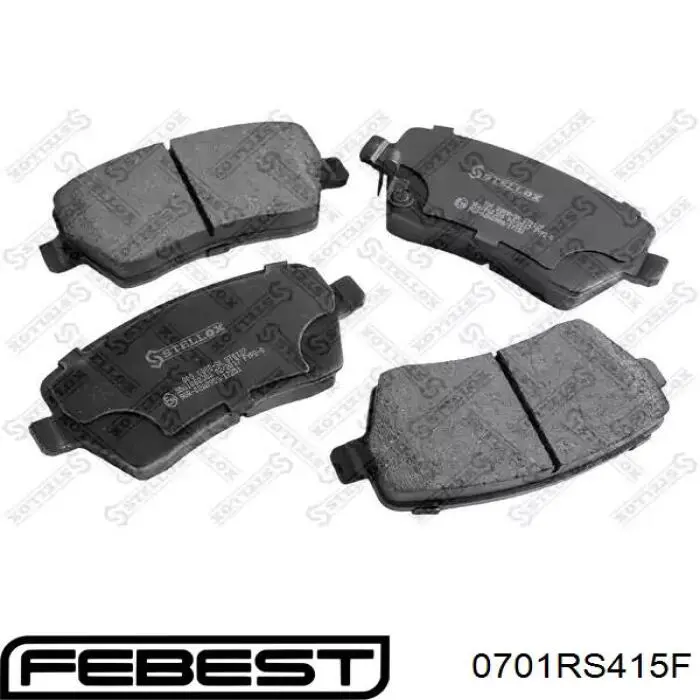 Pastillas de freno delanteras Suzuki Swift 4 MZ, EZ