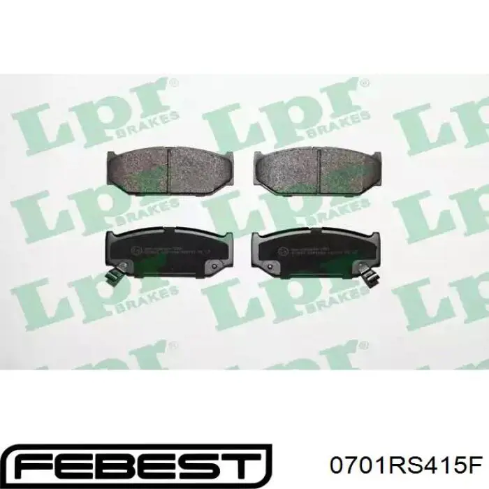 Pastillas de freno delanteras Suzuki Swift 4 MZ, EZ