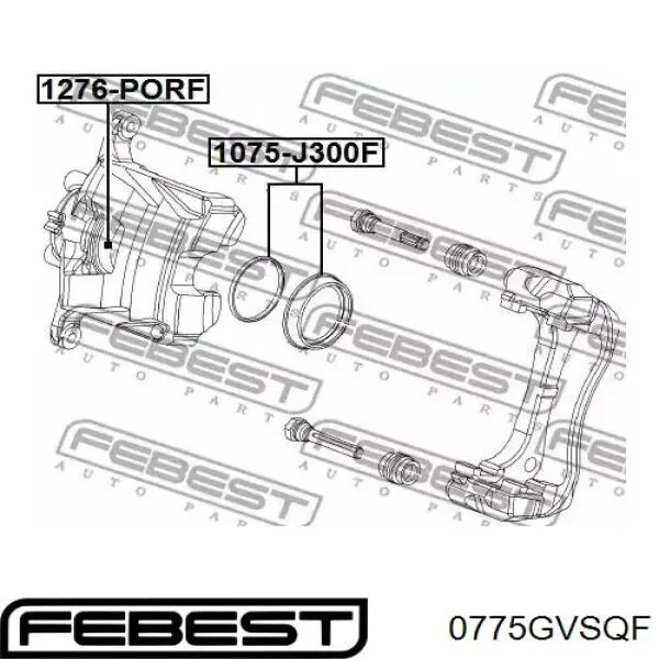 5583062J00000 Suzuki juego de reparación, pinza de freno delantero