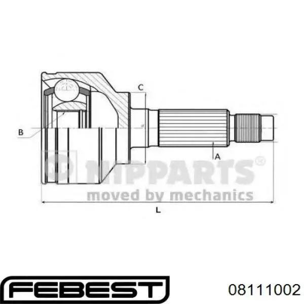 Comprar 28392FE020 Subaru Junta homocinética interna delantera