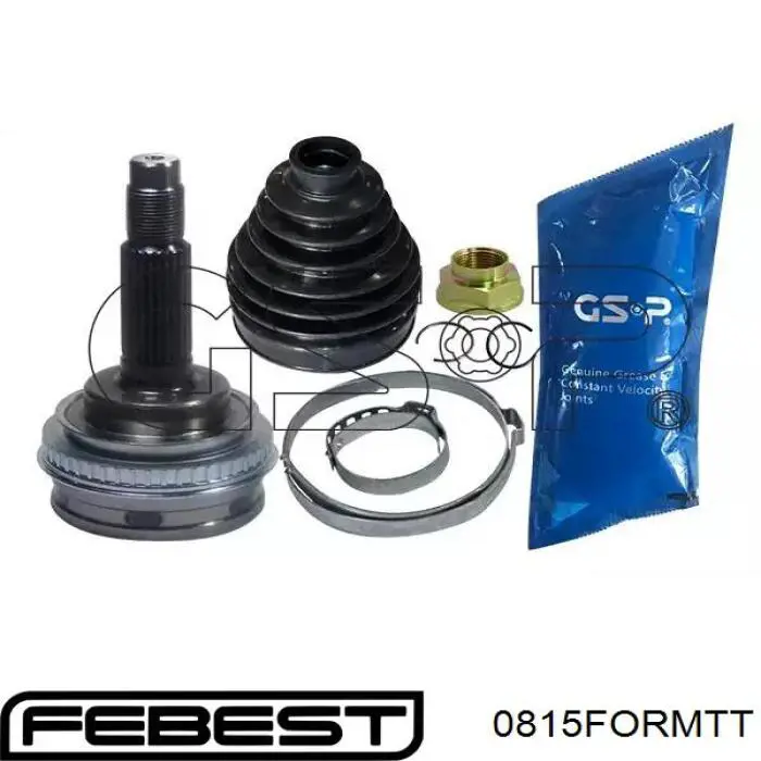 Fuelle, semieje delantero interior Febest 0815FORMTT