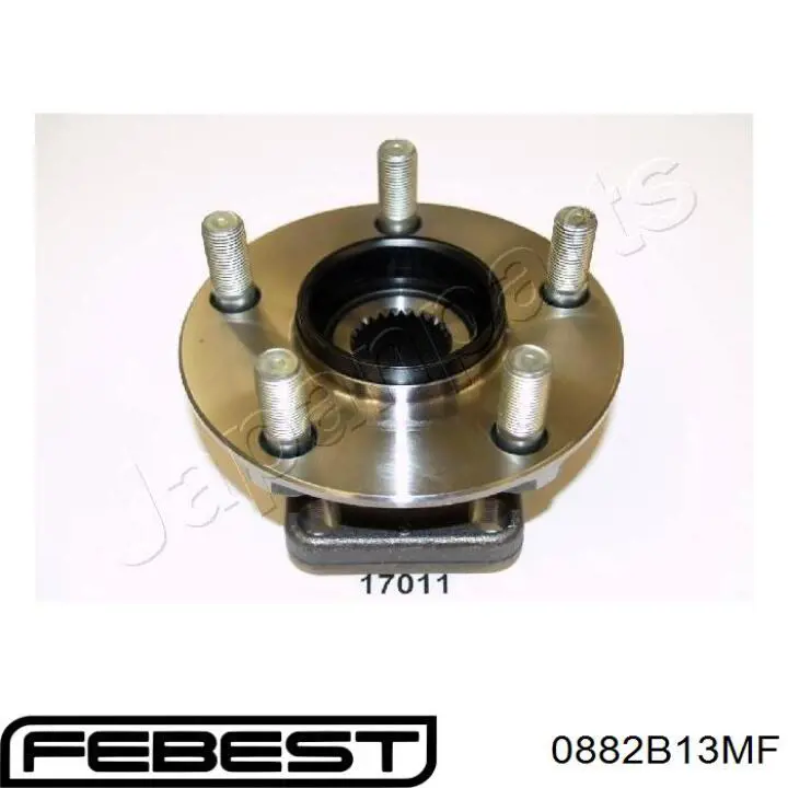 Buje de rueda delantero 0882B13MF Febest