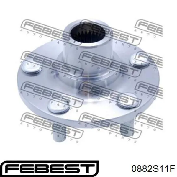Buje de rueda Ashika 4417001
