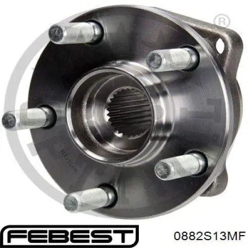 0882S13MF Febest cubo de rueda delantero