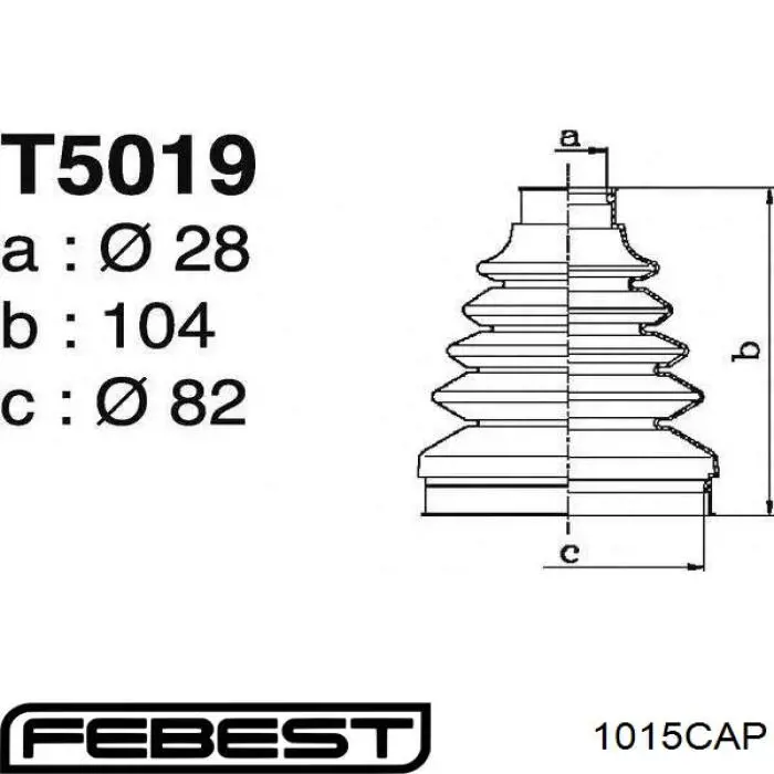 Fuelle transmisión delantero exterior General Motors 93743416 precio, desde 23,07 EUR