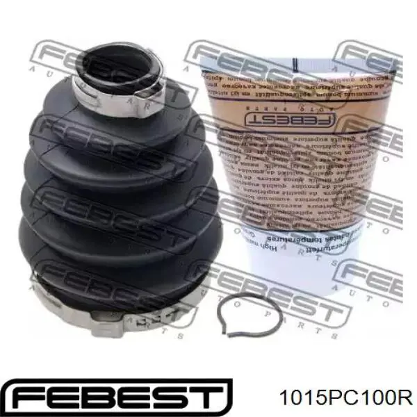 1015PC100R Febest fuelle, árbol de transmisión trasero interior