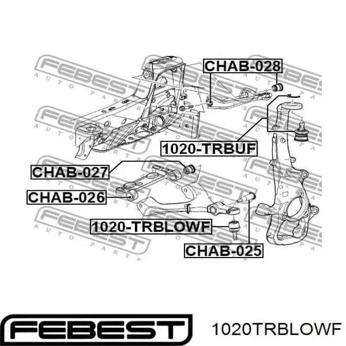 1020TRBLOWF Febest