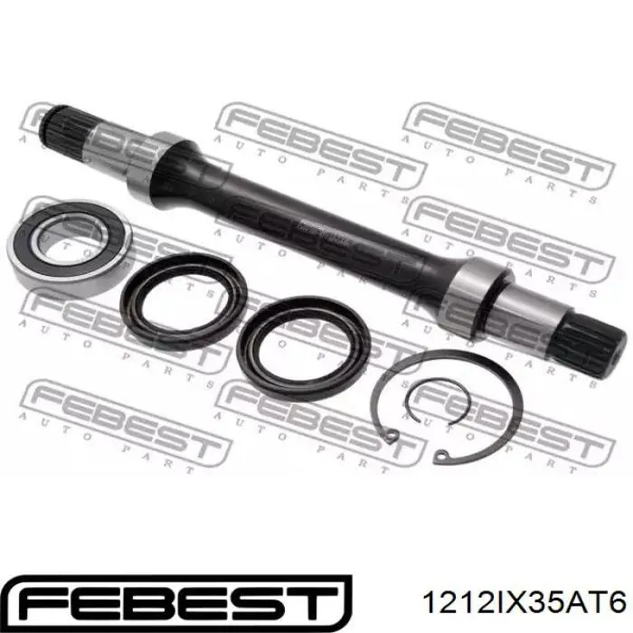 Comprar 1212IX35AT6 Febest Eje intermedio de transmisión