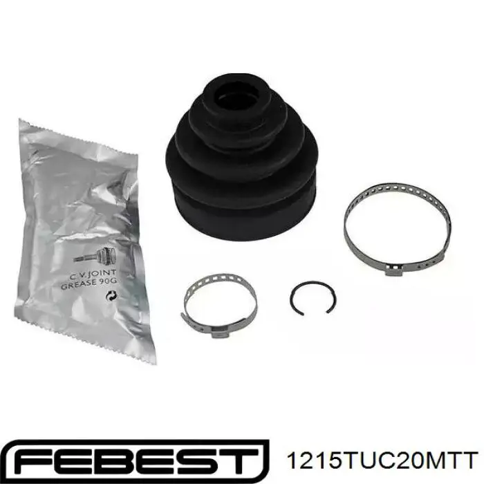 Comprar 1215TUC20MTT Febest Fuelle, junta homocinética interna izquierda del semieje delantero