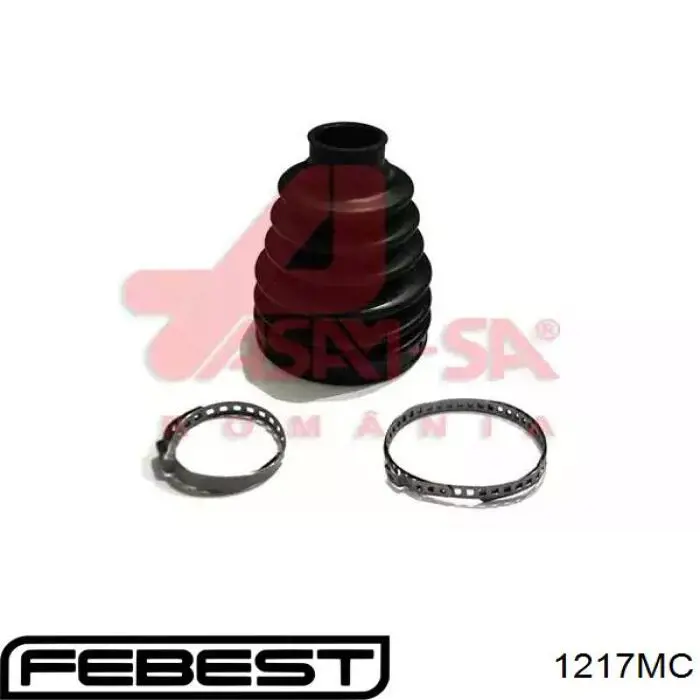 Fuelle exterior del eje de transmisión trasero 1217MC Febest