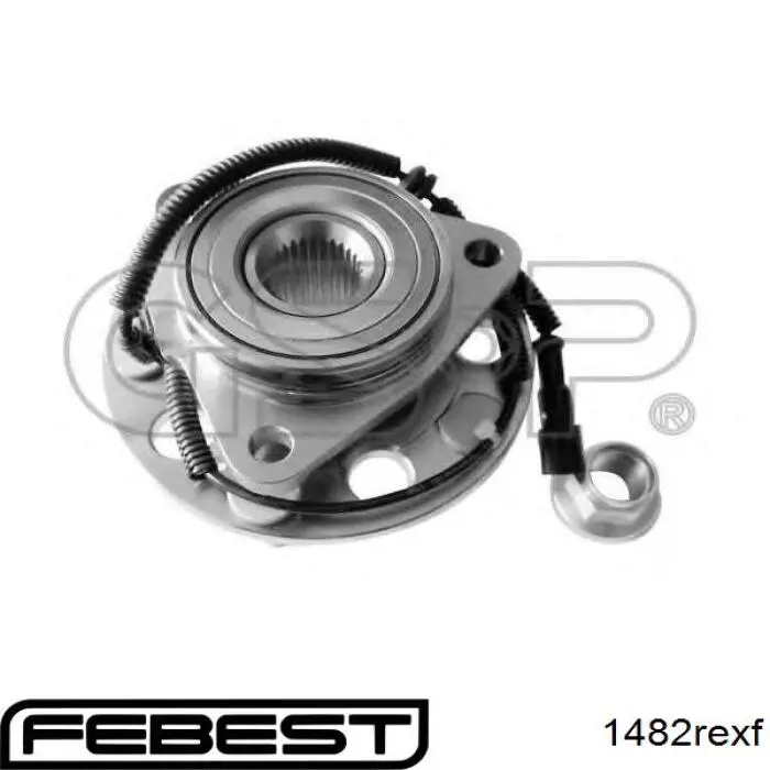 Cubo de rueda delantero FEBEST 1482REXF