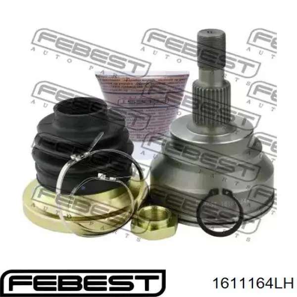 Comprar 1611164LH Febest Junta homocinética interna delantera izquierda