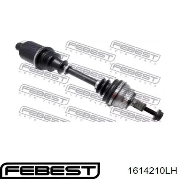 2103300901 Mercedes Semieje delantero izquierdo