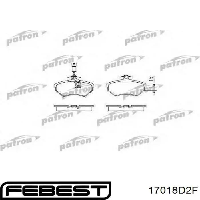 Pastillas de freno delanteras Seat Toledo 1 1L