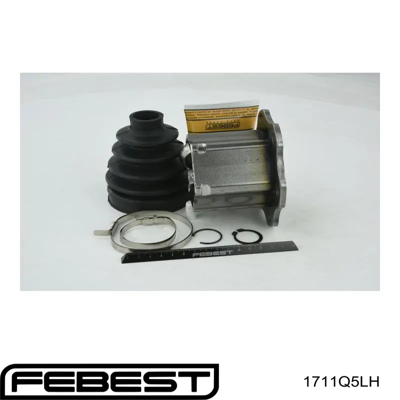 Juego de articulación, árbol de transmisión, interior delantera Febest 1711Q5LH
