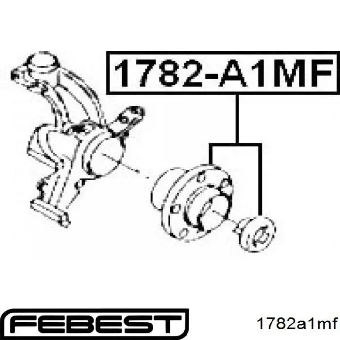 Cubo de rueda delantero Seat Ibiza 5 KJ1, KJG