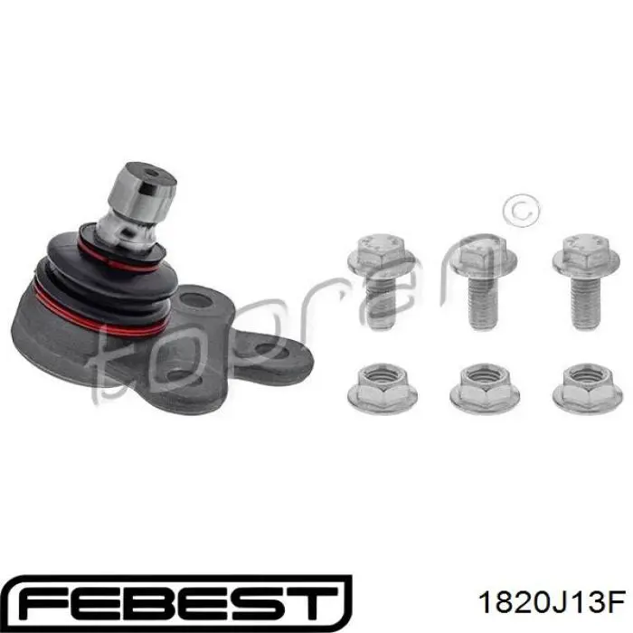 Comprar 1820J13F Febest Rótula inferior de suspensión