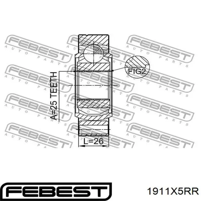 Comprar 699127 GSP Junta homocinética interior trasera