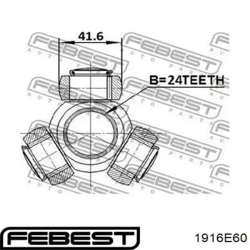 Trípode, árbol de transmisión BMW 5 E61
