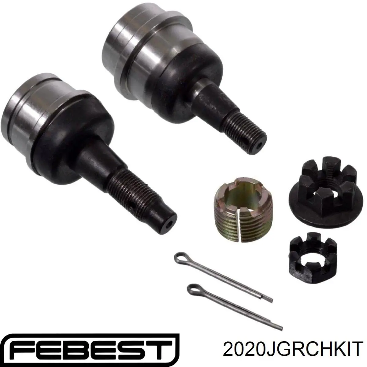 2020-JGRCH-KIT Febest cojinete de bolas inferior + superior, juego