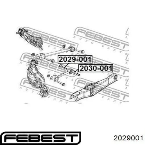 Comprar 6508486KIT Mitsubishi Perno de fijación interior del brazo oscilante inferior trasero