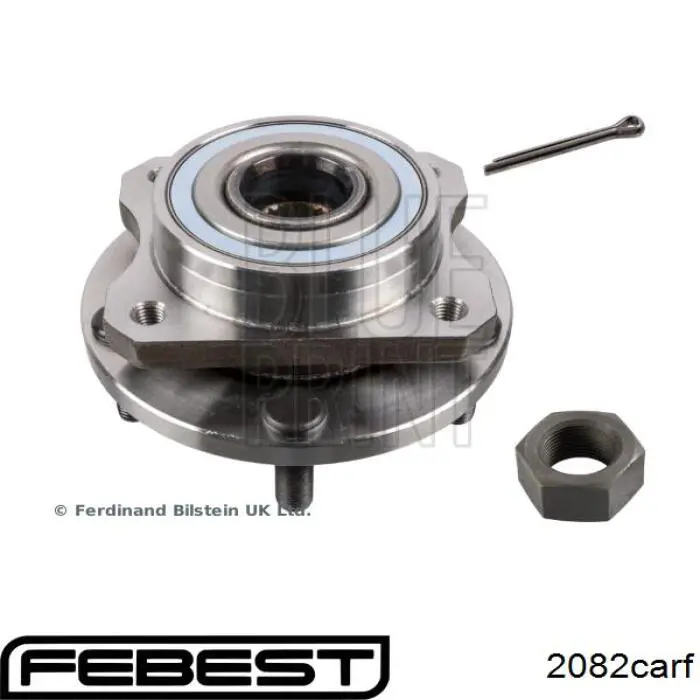 Cubo de rueda delantero FEBEST 2082CARF