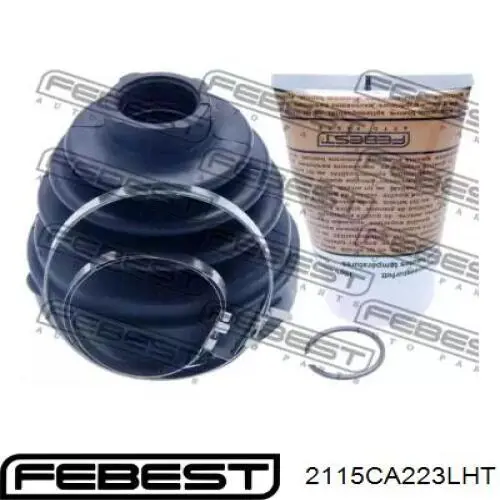 Fuelle, semieje delantero interior Febest 2115CA223LHT