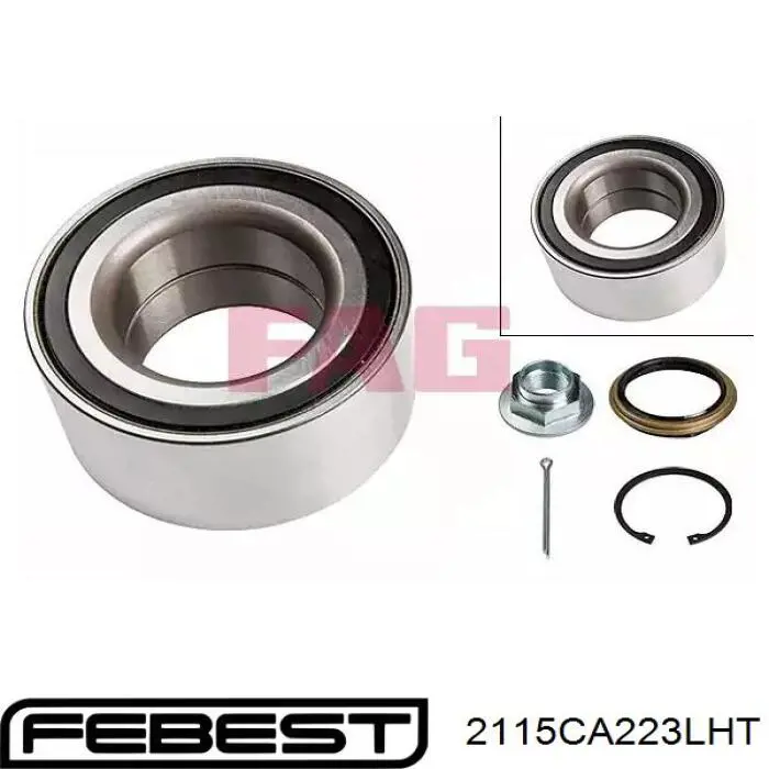 Comprar 2115CA223LHT Febest Fuelle de semieje delantero interior