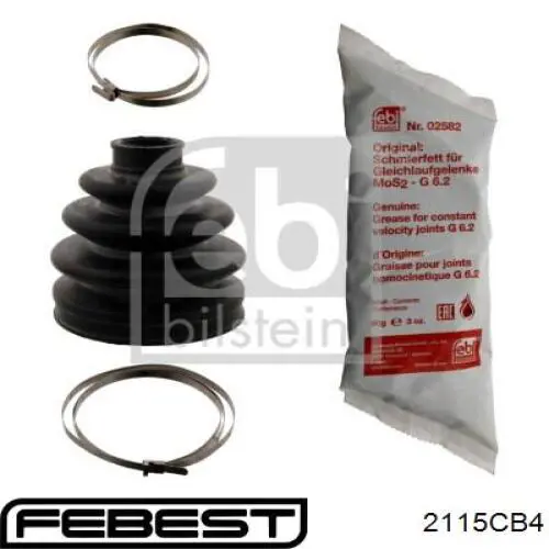 Comprar 2115CB4 Febest Fuelle de semieje delantero interior