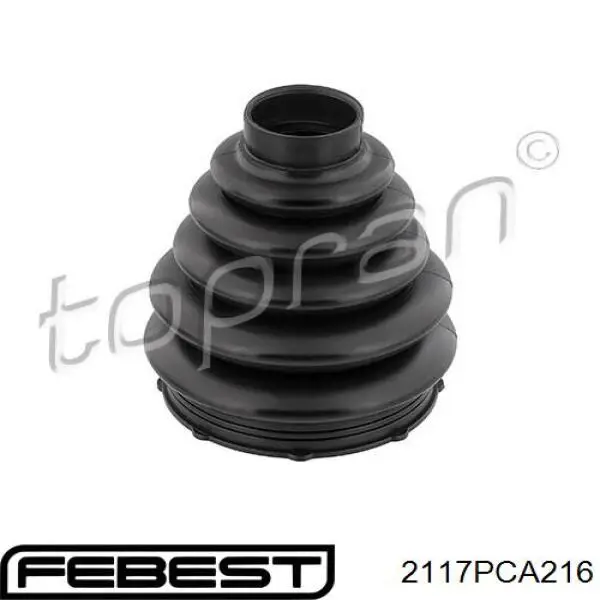 2117PCA216 Febest fuelle, árbol de transmisión delantero exterior